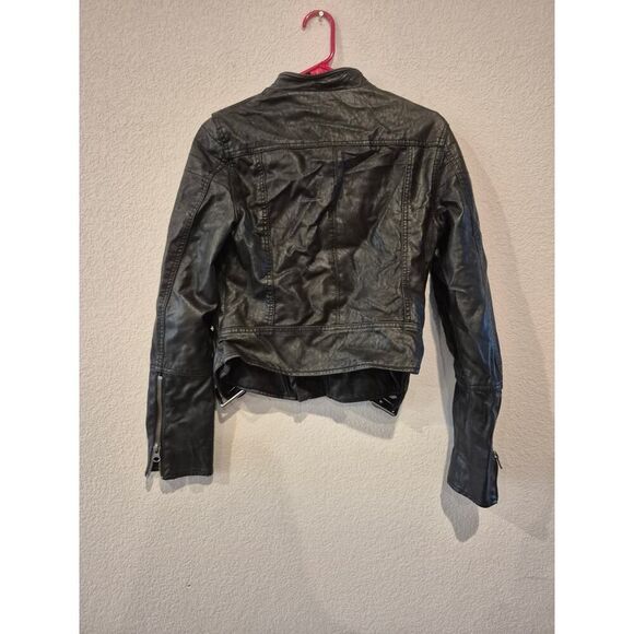 We The Free Black Leather Jacket - Picture 2 of 6